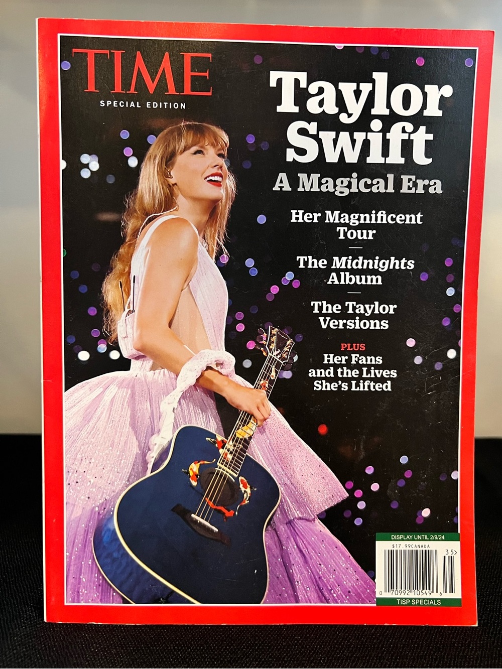 TIME Taylor Swift Special Edition Magazine Eras Tour Midnights Collectors Issue